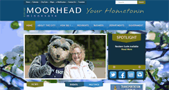 Desktop Screenshot of cityofmoorhead.com